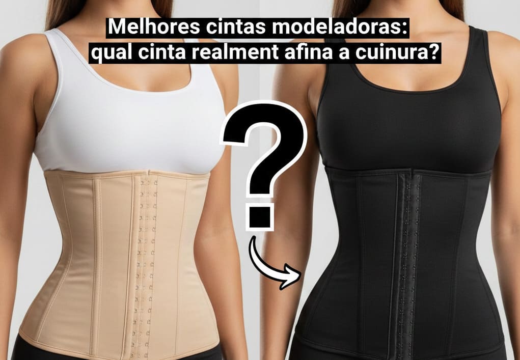 Melhores cintas modeladoras: qual cinta realmente afina a cintura? 2 cintas modeladoras